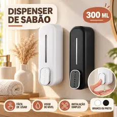 Dispensador De Sabão Manual Montado Na Parede , Gel Para As Mãos , Recipientes Líquidos Sabonete , Shampoo , Condic
