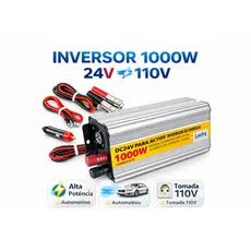 Inversor de Energia 1000W Veicular 24V para com Onda Modificada
