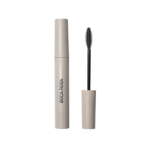 Máscara de Cílios Boca Rosa Preta Efeito Volume Cheio Original Aplicador Oval Longa Duração 5g