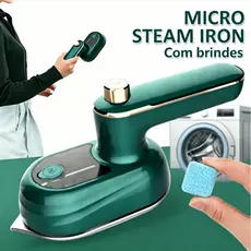 Mini Ferro Portatil De Passar Roupa Para Viagem Bivolt 110v e 220v Alta Temperatura