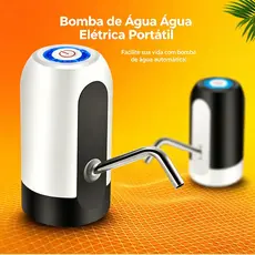 Branco Bomba Elétrica Filtro 20L Para Galão De Água Bebedor Eletrico De Agua Com Carregamento Usb