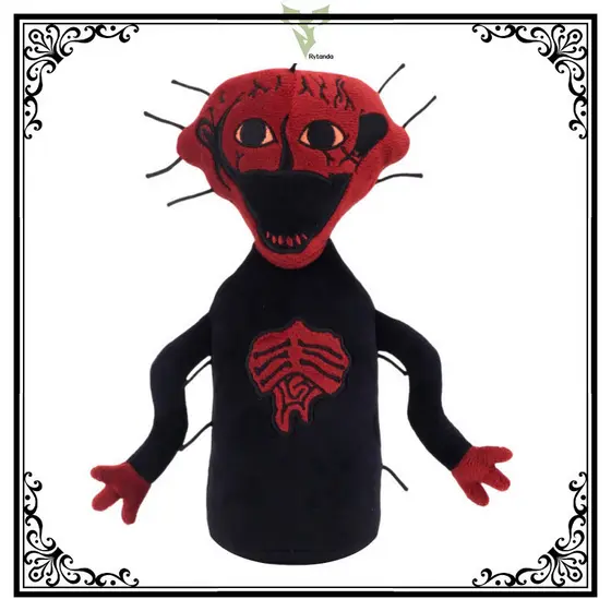 Rytanda The Boiled One Plush Toy Dolls Terror Red Monster Plushie Cartoon Stuffed Plushy Soft Game Periférico Decoração