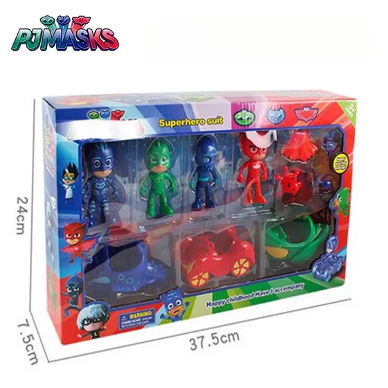 Brinquedos Infantis PJ, Conjunto Original Catman Gecko Kitten, Presente de Aniversário para Crianças
