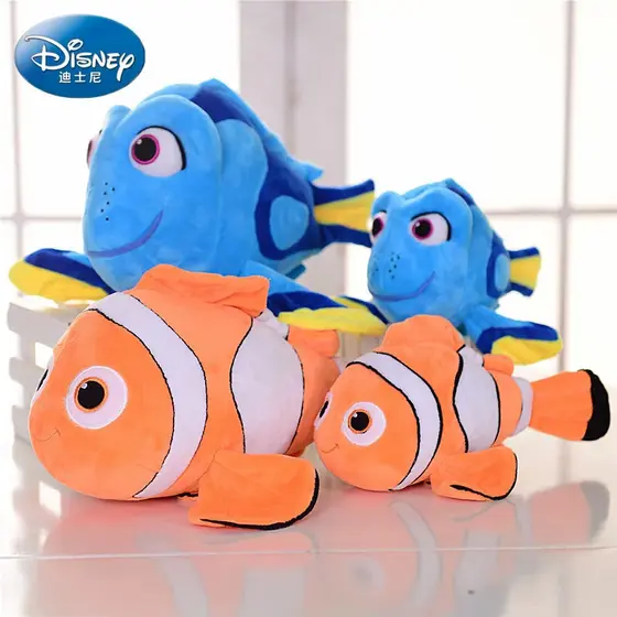 JAMXUN Disney Encontrando Nemo Dory Brinquedo de Pelúcia Animal de Desenho Animado Boneco de Filme Palh CKIH