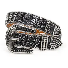Anyan cinto masculino piscando cinto High-End strass cinto masculino Punk moda tendência carta supremo cinto masculino