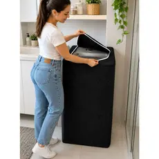 Capa Tanquinho de Lavar roupas 8,5 A 10 Kg Impermeável Resistente com Zíper Proteção total Impermeável