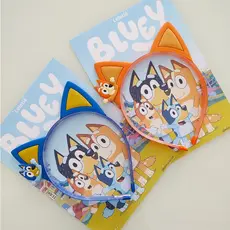 Tiara BLUEY e BINGO NÃO QUEBRA - Orelhinha da Bluey Alta Qualidade