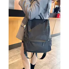 Influenciador mochila feminina 2024 novo estilo moda Super quente Commuter Oxford pano mochila saco de viagem estudante