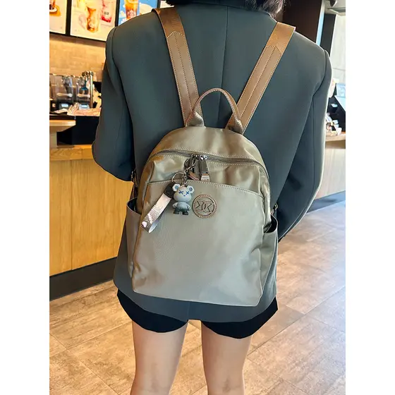 2025 novo nicho mochila de viagem estilo Mori High-End sentir grande capacidade Commuter mochila Oxford pano All-Match l