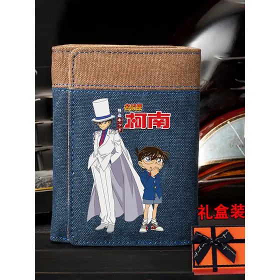 Carteira masculina estudante lona Vertical 30% de desconto bonito crianças adolescente pequena trompete na moda dos dese