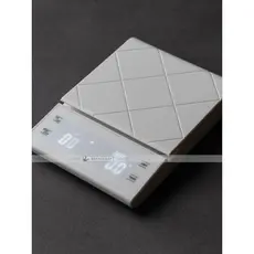 Balança de cozinha branca 0.3g-3000g Balança eletrônica de cozimento de alta precisão Balança de café Balança eletrônica