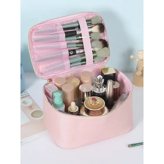 Saco de armazenamento diário portátil saco de armazenamento de cosméticos bonito moda simples portátil saco de armazenam