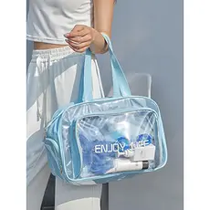 Saco de natação feminino seco molhado separação saco de armazenamento de natação à prova dwaterproof água saco de esport