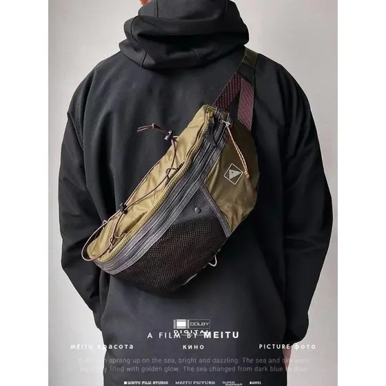 Bolsa de peito com Design de alto valor, bolsa mensageiro para esportes ao ar livre, ciclismo, celular, cintura, ferrame