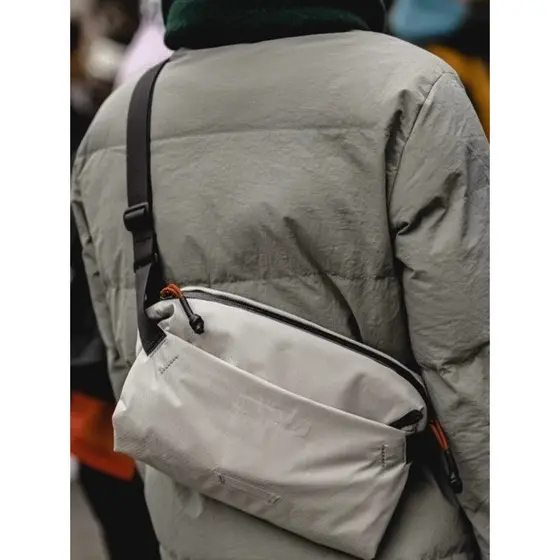 2026 Novo estilo Street Wear Bolsa mensageiro Bolsa de escalada ao ar livre Bolsa de peito leve de cintura p
