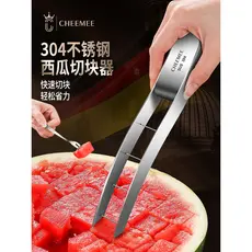 Divisor de aço inoxidável 304, bloco de melão aberto, corte de frutas, melancia, ferramenta útil, comer frutas, dicer, f