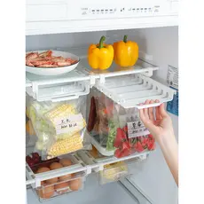 Caixa de armazenamento doméstica de qualidade alimentar, tipo gaveta selada, caixa de ovos, armazenamento de geladeira,