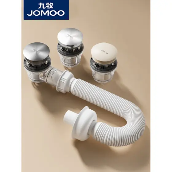 Jiumu tubo de drenagem de parede Anti-retorno Odor ferramenta útil bacia tubo de drenagem de esgoto lavatório salto dren