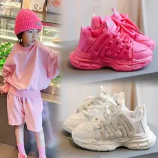 Crianças sapatos esportivos 2024 outono inverno novo estilo meninos sapatos meninas bebê tênis de alta qualidade mais ve