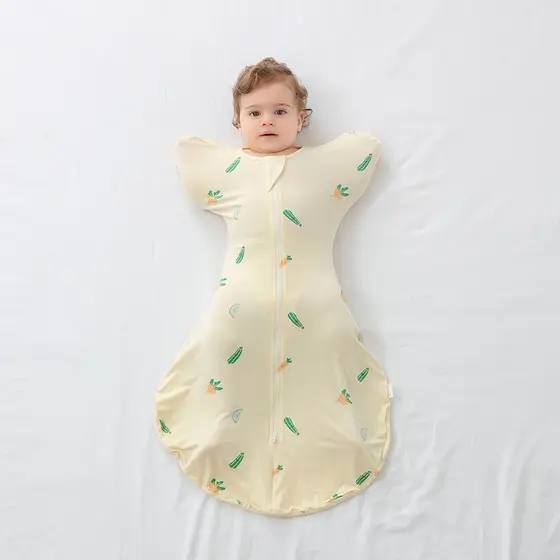 Saco de dormir para bebês recém-nascidos, colcha de bebê, primavera verão, fibra de bambu, estilo fino, sala de produção