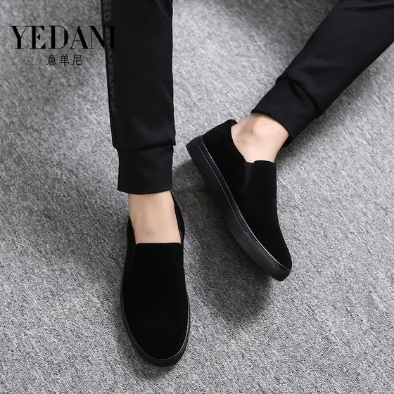 Sapatos masculinos 2026 primavera verão novo estilo mocassins de couro genuíno tênis casuais masculinos deslizamento-On