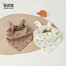 Lenço de bebê outono inverno pequeno mês idade bebê triângulo cachecol primavera outono meninos meninas quente à prova d