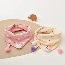 Crianças crianças cachecóis meninas bonito outono inverno colarinho capa meninas triângulo cachecóis meninos bebê quente