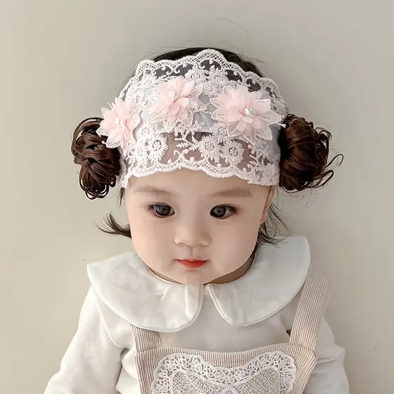 Faixa de cabelo do bebê recém-nascido pequeno mês idade porta protetora chapéu bonito Super bonito recém-nascido princes