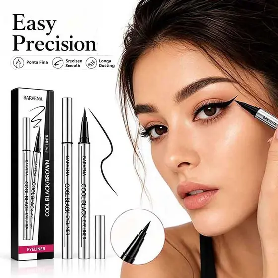 Ultra-fine eyeliner pen Water-resistant sweat-proof quick-drying