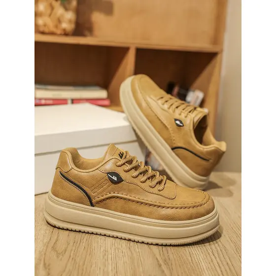 Puxar para trás sapatos masculinos inverno velo-velo tênis quentes masculino trabalho sapatos de couro masculino antider