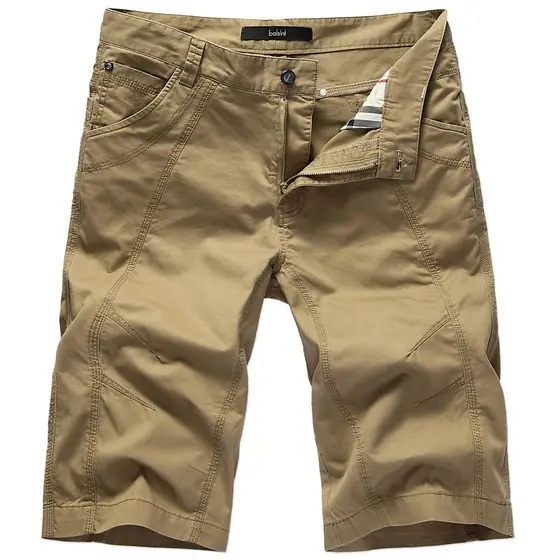 Shorts curtos calças masculinas de algodão puro calças médias tamanho grande verão calças cortadas soltas estilo fino ci