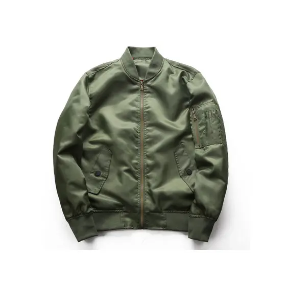 2025 primavera outono roupas masculinas finas MA1 jaqueta Bomber japonês homens mulheres casais Plus Size uniforme de be