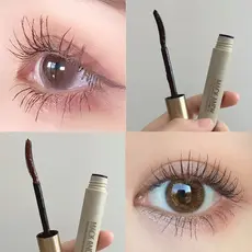 Marco Andy Natural Tridimensional Curling Mascara Primer Rímel alongado Natural Raízes grossas Claro Não tonto