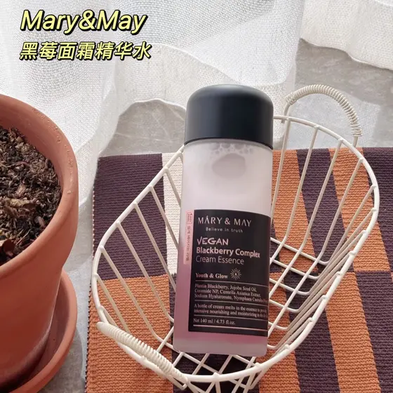 Mestre de oxigênio K Old K!Coreia Coreia Mary & May Mary & May Blackberry Cream Essence Toner Hidratante Altamente Hidra