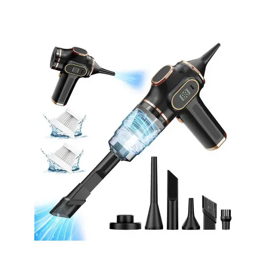 Aspirador de pó para carro, carregamento sem fio, carro doméstico, alta potência de sucção, poderoso, pequeno, portátil,