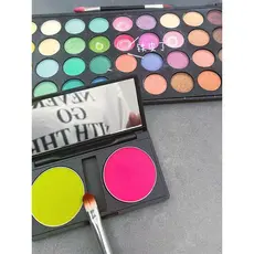 Torção vara cor pó 40 cores cor pó paleta boneca coloração Blush sombra Material de pelúcia pacote diy fazendo crianças