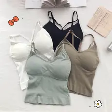Influenciador estilo de venda quente Meizuo V8 linda roupa íntima traseira camisola envoltório interno tubo de peito sup