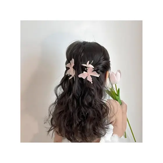 Mori estilo Super fada gaze grampo de cabelo temperamento franja lateral clipe menina clipe cocar High-End estilo ociden