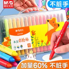 Luz da manhã Bastão de pintura em cores solúveis em água Caneta de pintura infantil Bastão colorido para jardim de infân