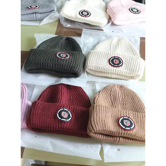Exportar Noruega!NOWAYSBEST Chapéu de malha estilo casal ao ar livre de alta qualidade para manter o calor, resistente a
