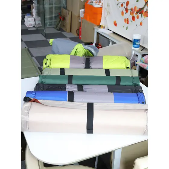 Autoinflável!Pode costurar!Tapete de acampamento ao ar livre à prova de umidade tapete de dormir tapete de barraca 1.8M