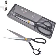 Genuíno Zhang Xiaoquan roupas tesoura de aço manganês grande tesoura 27cm 30cm 33cm 37cm 12 profissional alfaiate corte 