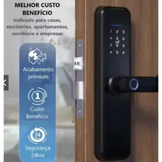 Sistema de língua portuguesa ，Fechadura Digital Biométrica Eletronica Touch Biometria