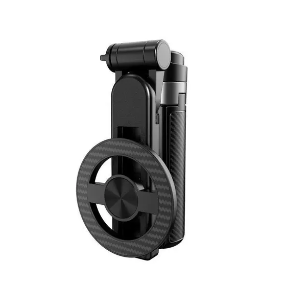 2025 New 4-in-1 Multifunctional Magnetic Selfie Stick – 360° Rotation, Compact & Stylish, with Wireless Bluetooth Contro