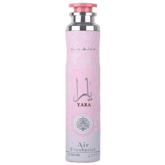 LattafasYaraAirFreshener,300ml(10.1Oz)-AmazingScentedHomeAirFreshener-FloralVanillascentHomeFragranceWoodyAroma GMZ0