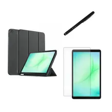 Kit Completo Capa Smart + Película + Caneta Para Galaxy Tab A11 8,7" X133 X135