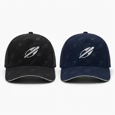 1/ 2 Bonés Masculino Mormaii Aba Curva Ajustável Casual Premium Preto e Azul Marinho