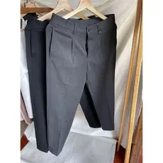 K9012 calças versão melhorada gigante bom simples All-Match fino ajuste pequeno em linha reta calças casuais masculinas