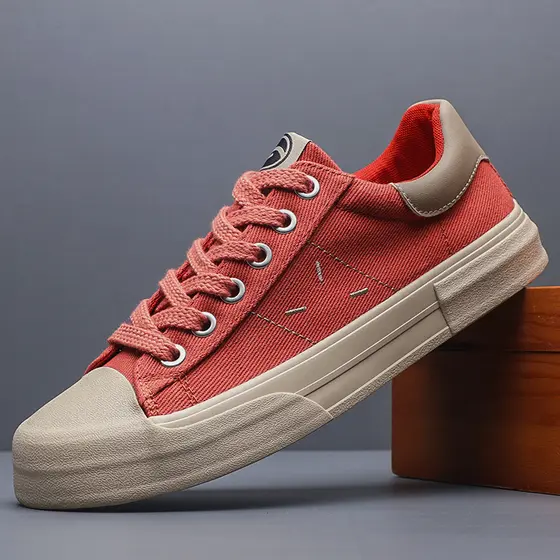 Sapatos de lona masculinos 2026 novos sapatos masculinos primavera respirável na moda sapatos casuais masculinos tênis d