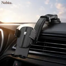Suporte Celular Veicular Automotivo 360° Ventosa Forte Painel Para-brisas Mesa Preto